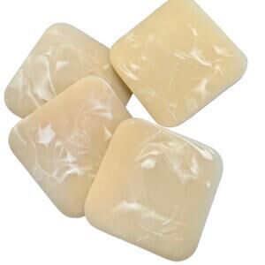 Ririku Set of 4 Resin Coasters NWT